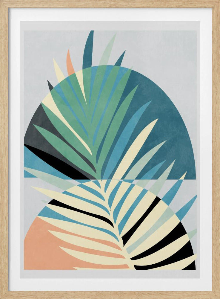 Ruimtes Blauw Kopie | Poster