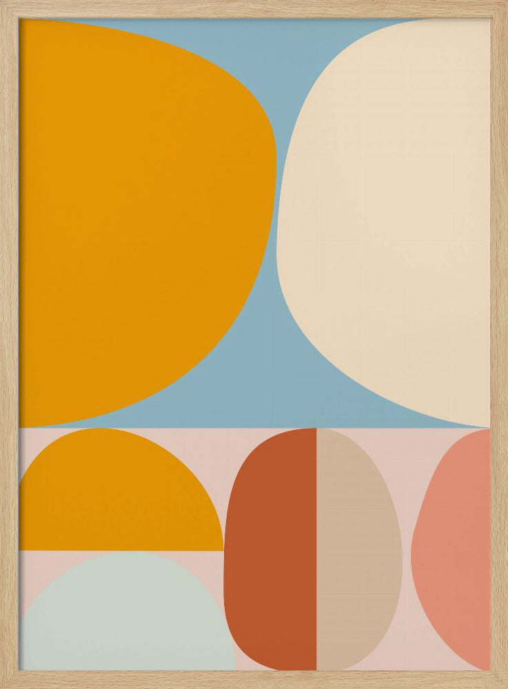 Mid-Century Pastel 15 | Poster