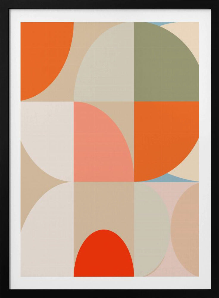Mid-Century Pastel 12 | Poster