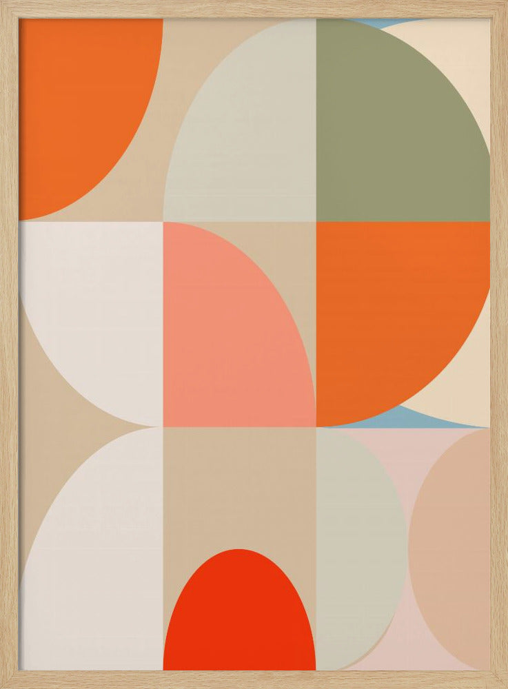 Mid-Century Pastel 12 | Poster