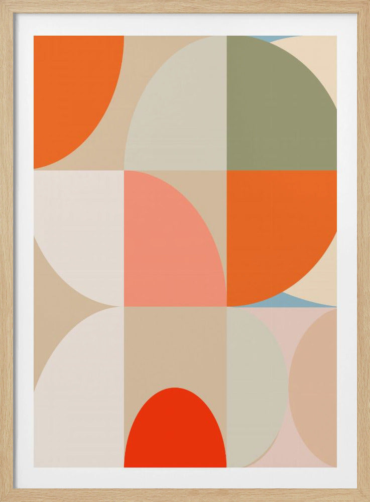 Mid-Century Pastel 12 | Poster