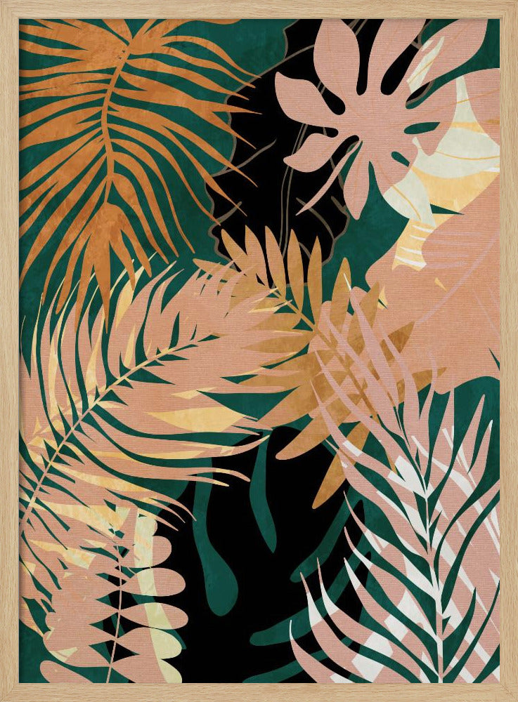 Bladeren Zomers | Poster