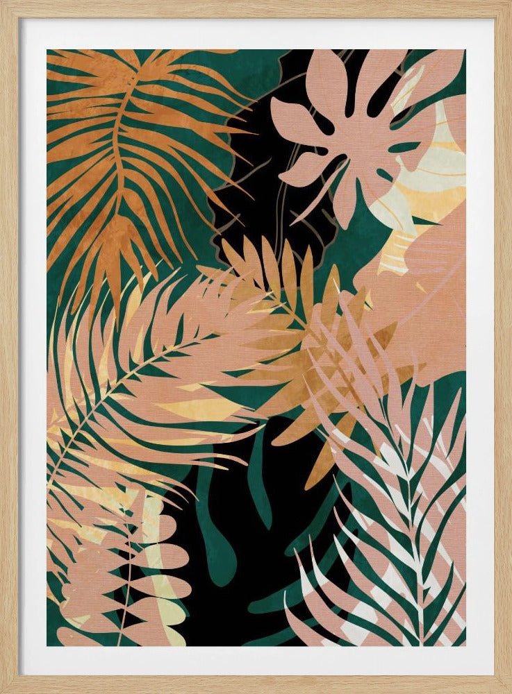 Bladeren Zomers | Poster