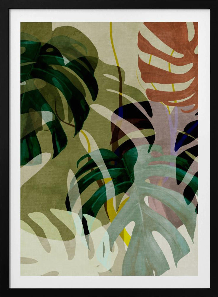 Bladeren Meer 3 Kopie | Poster