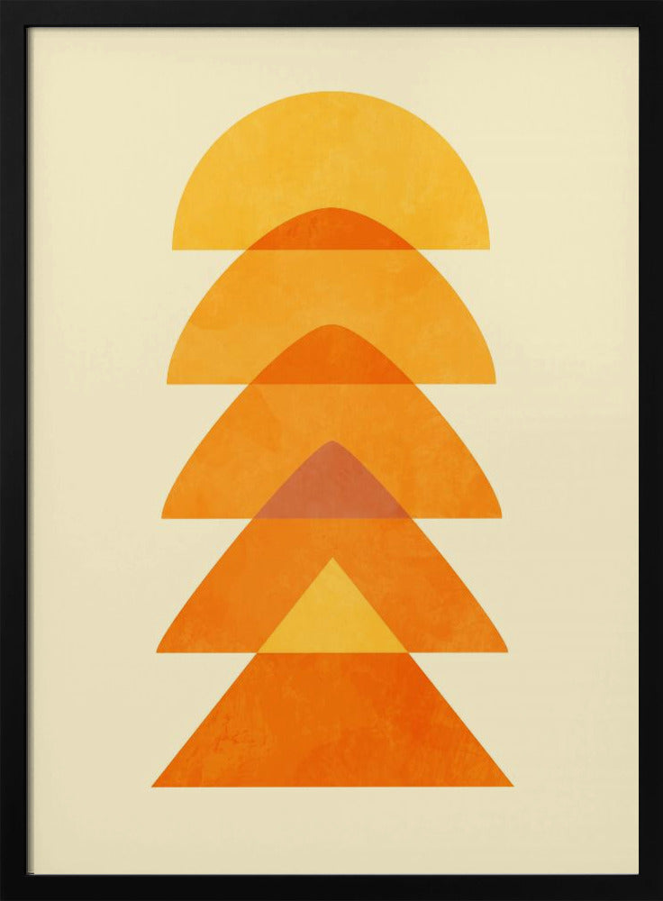 Lente Mid Rhapsody Oranje 5 | Poster