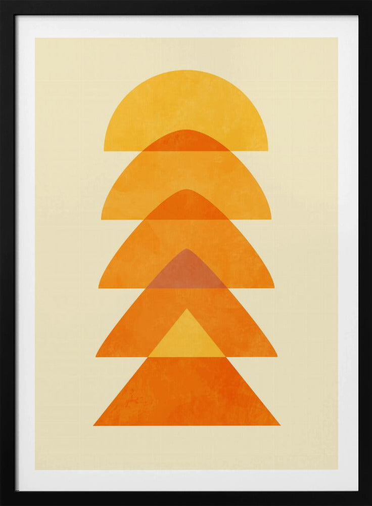 Lente Mid Rhapsody Oranje 5 | Poster