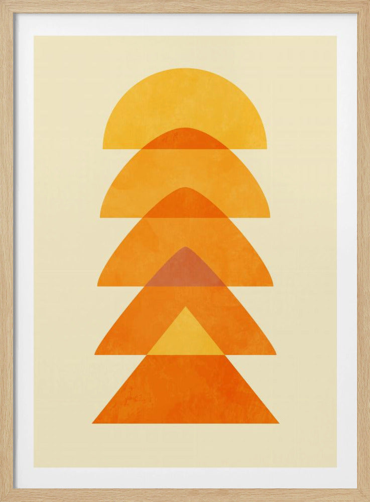 Lente Mid Rhapsody Oranje 5 | Poster