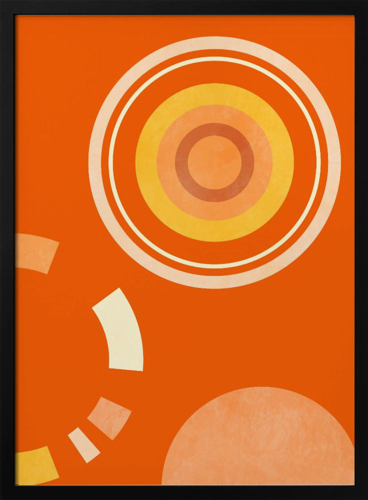 Lente Mid Rhapsody Oranje 4 | Poster
