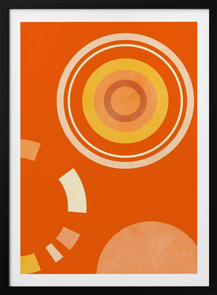 Lente Mid Rhapsody Oranje 4 | Poster
