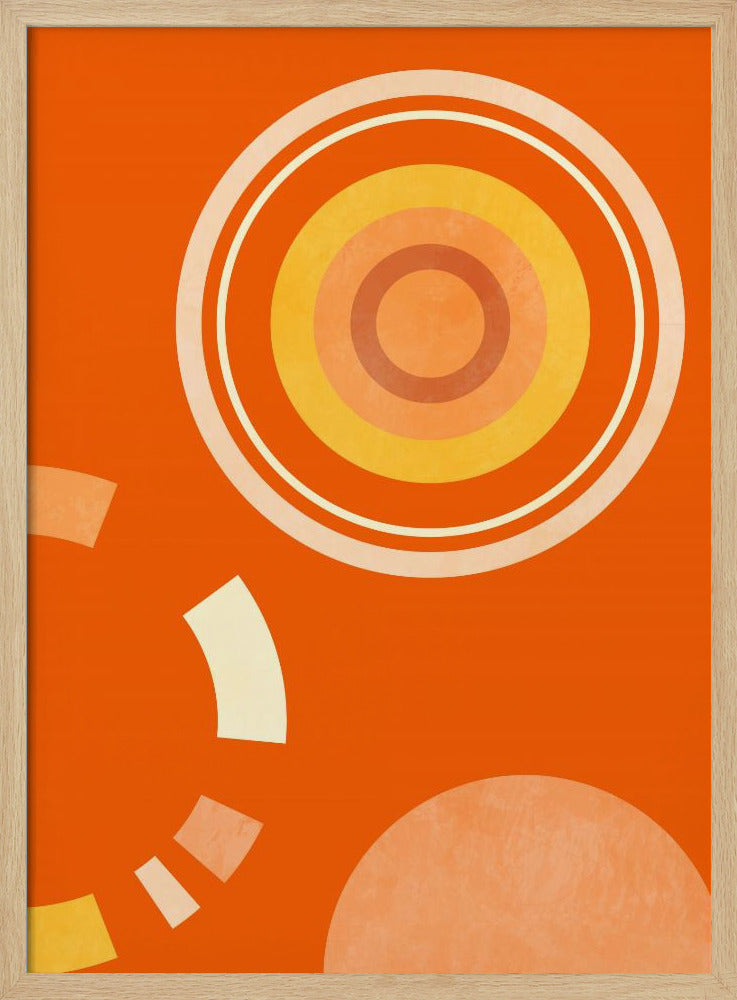 Lente Mid Rhapsody Oranje 4 | Poster