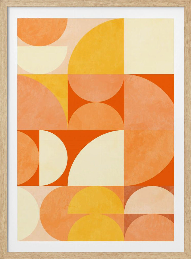 Lente Mid Rhapsody Oranje 3 | Poster