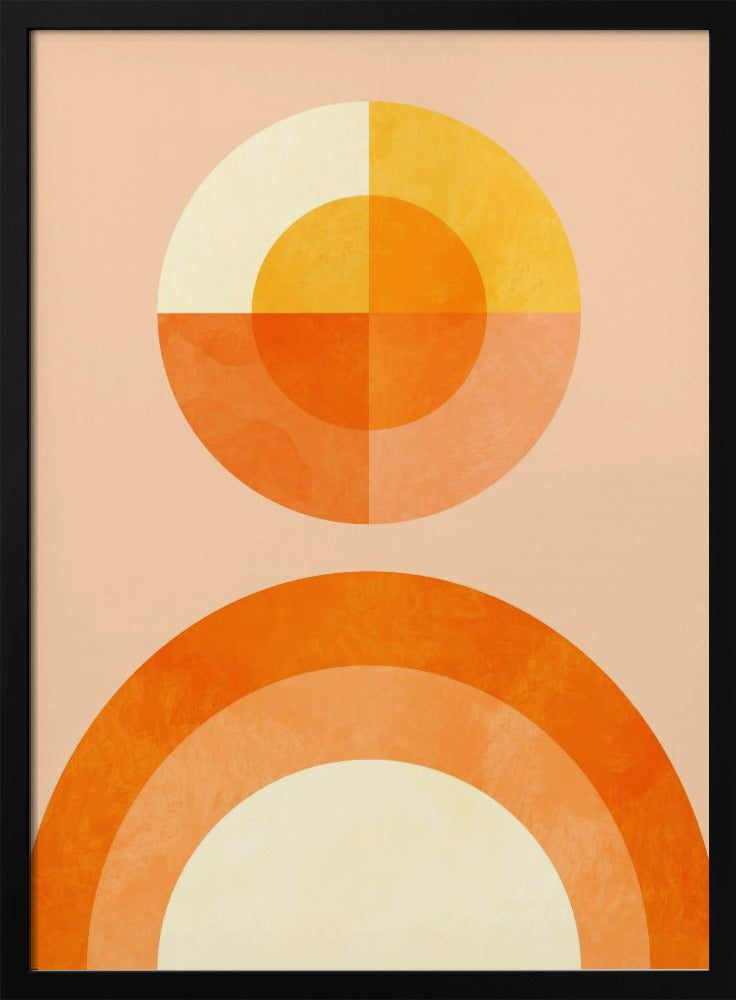 Lente Mid Rhapsody Oranje 2 | Poster