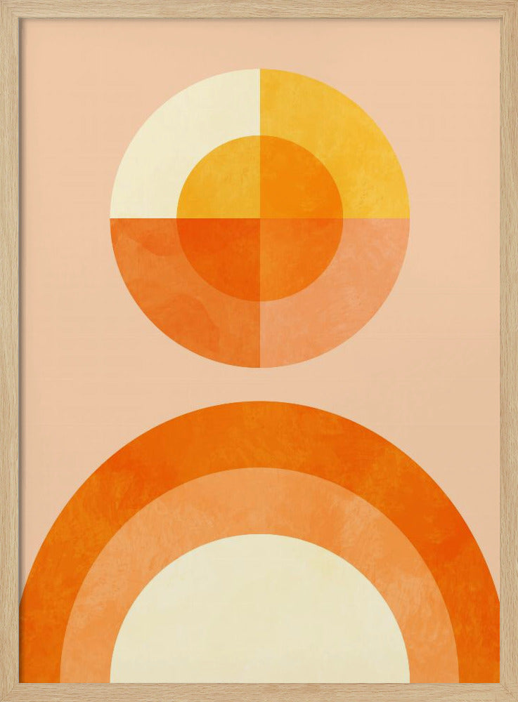 Lente Mid Rhapsody Oranje 2 | Poster
