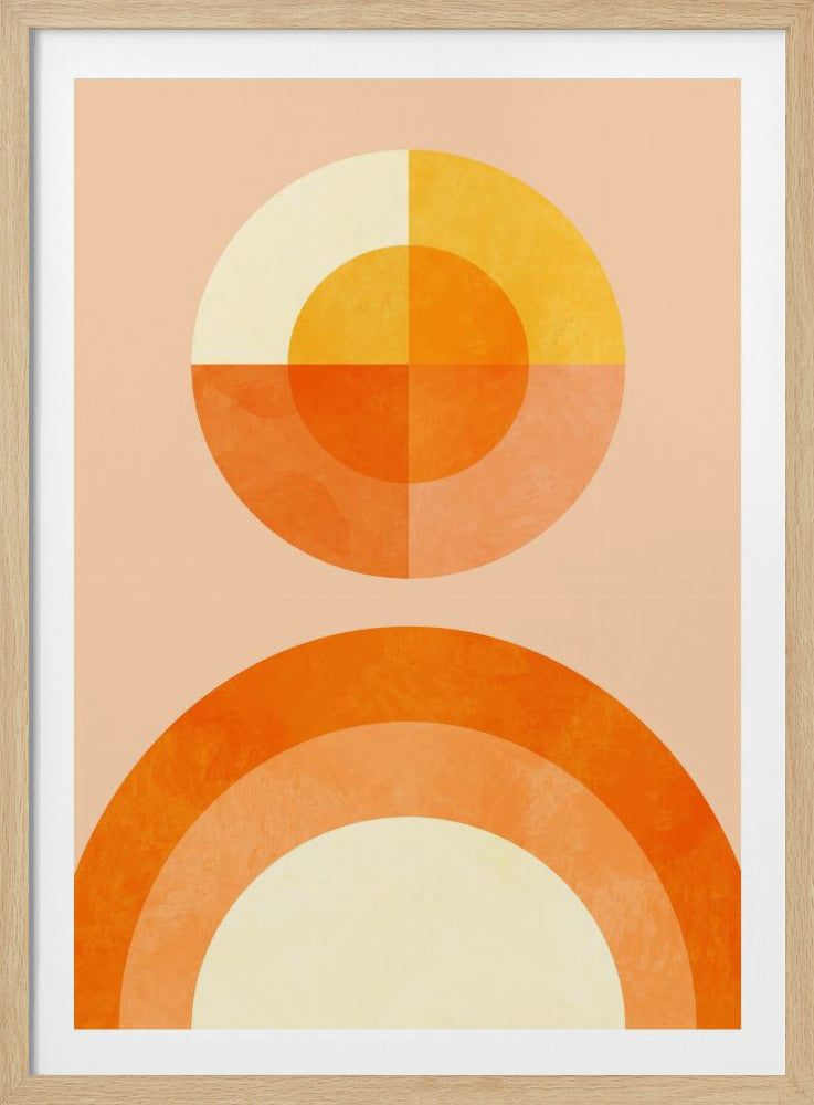 Lente Mid Rhapsody Oranje 2 | Poster