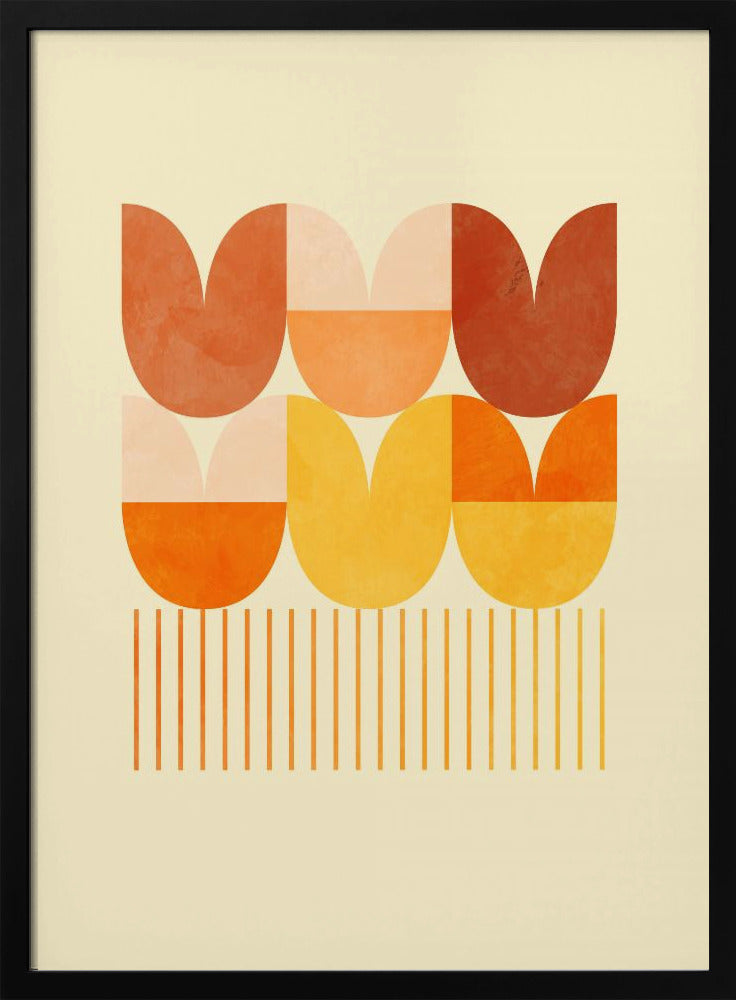 Lente Mid Rhapsody Oranje 1 | Poster
