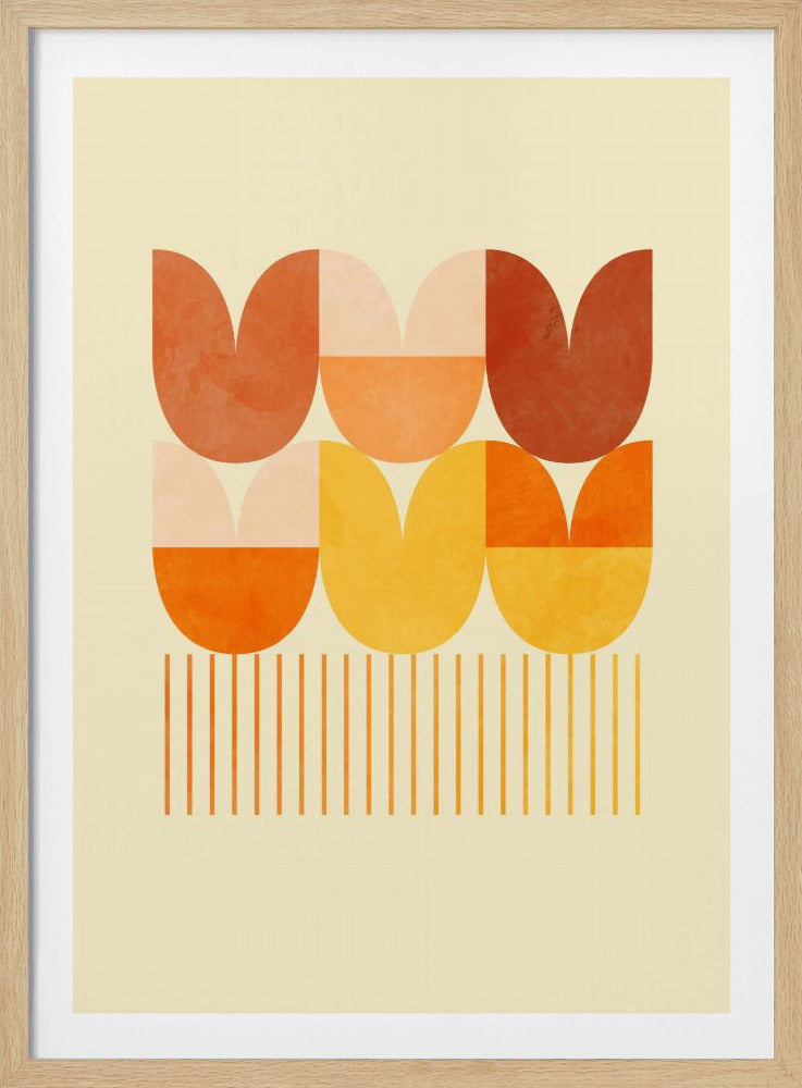 Lente Mid Rhapsody Oranje 1 | Poster