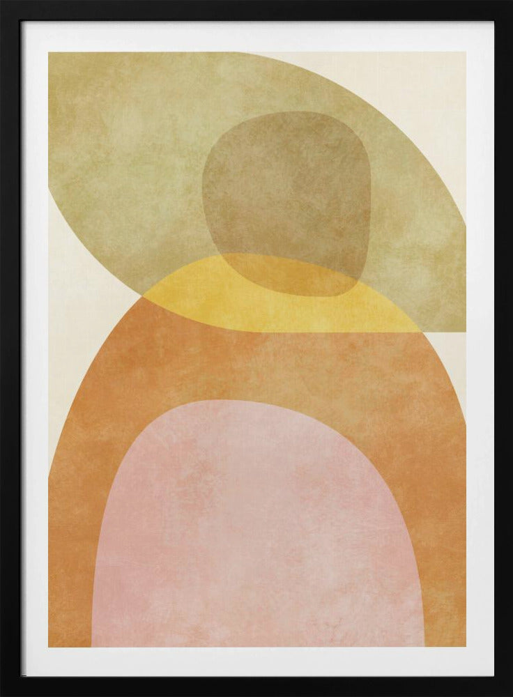 Aqua Shapes 3 Kopie | Poster