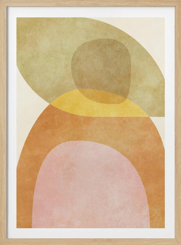 Aqua Shapes 3 Kopie | Poster