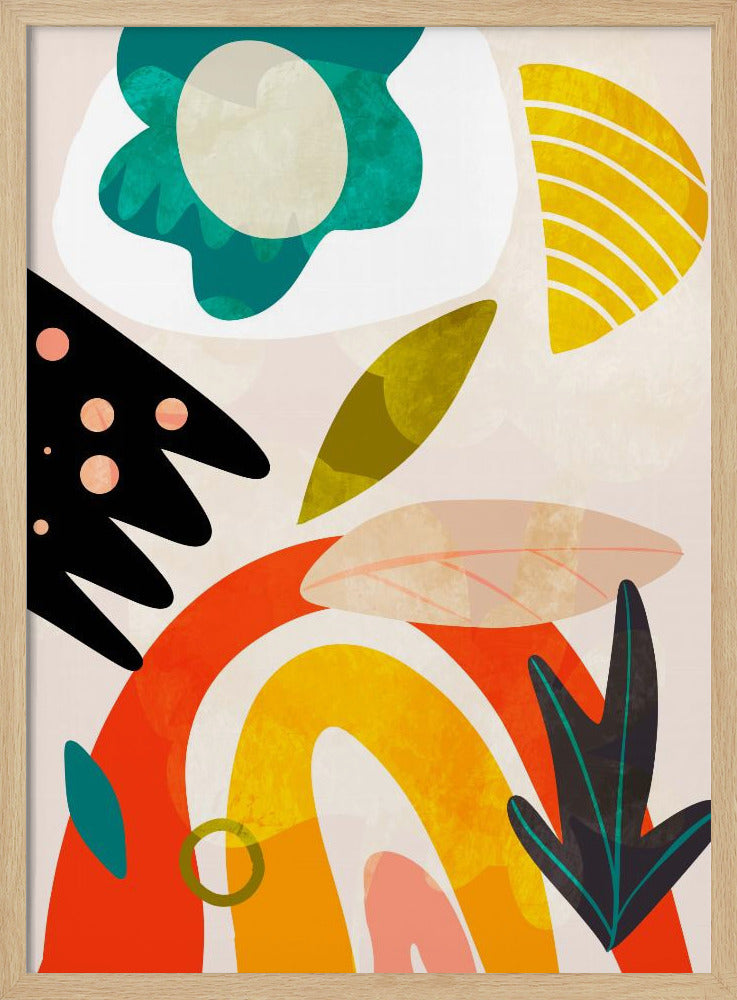 Uitsnijdingen Bauhaus 2 Kopie | Poster