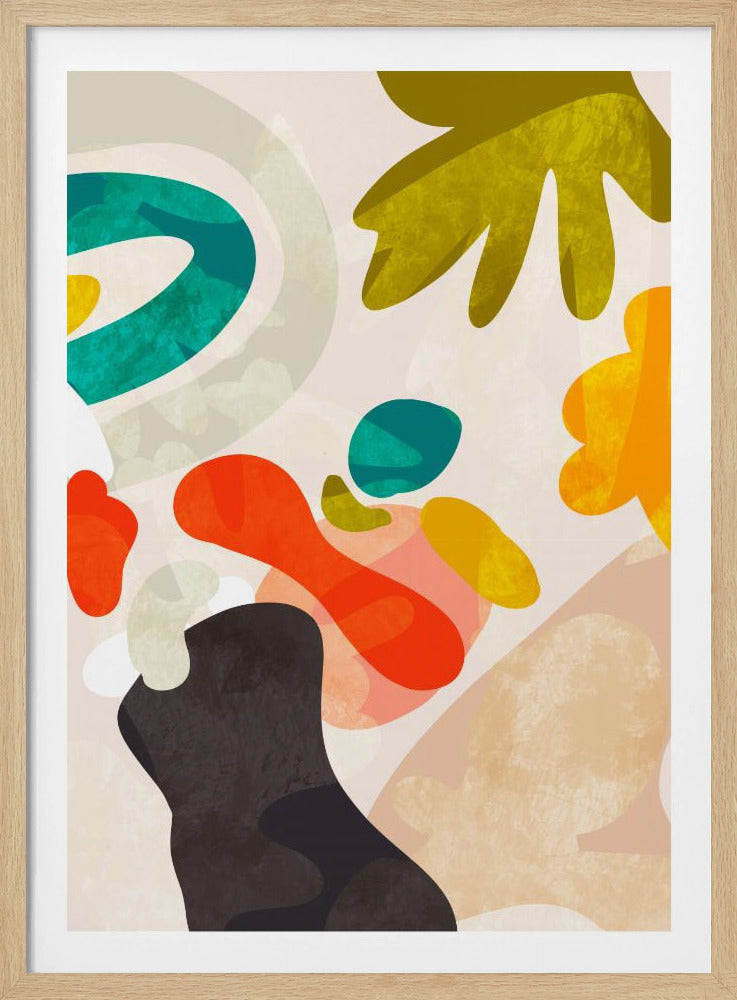 Uitsnijdingen Bauhaus 3 Kopie | Poster