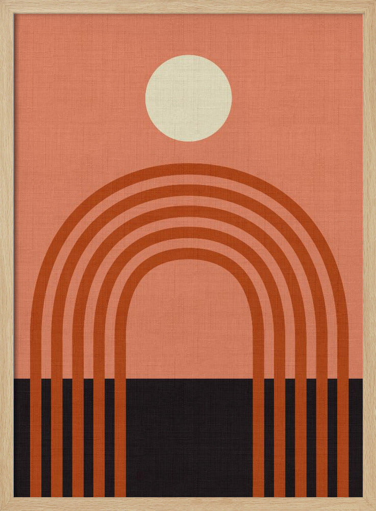 Geo Shapes Herfst 21 Arc | Poster
