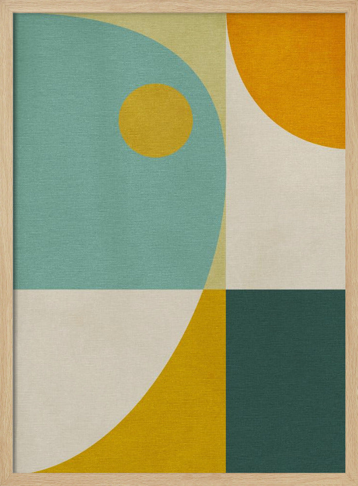 Regenboog Plus Vormen10 | Poster