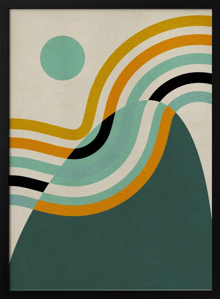 Regenboog Plus Vormen2 | Poster