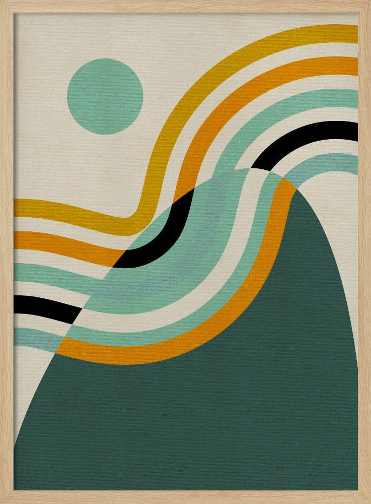 Regenboog Plus Vormen2 | Poster