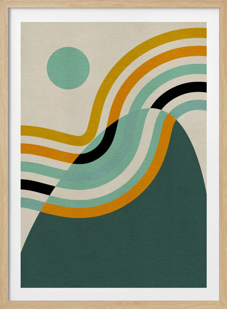 Regenboog Plus Vormen2 | Poster