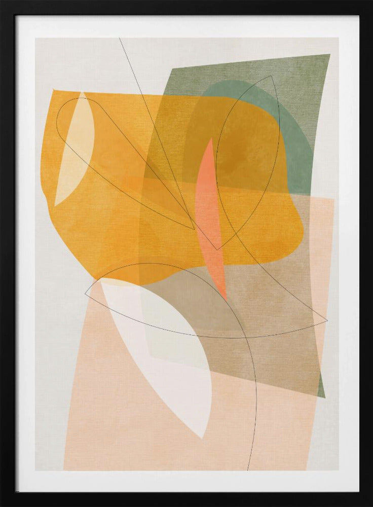 Natuurvriendelijke Terracotta 5 Aquarel Kopie | Poster