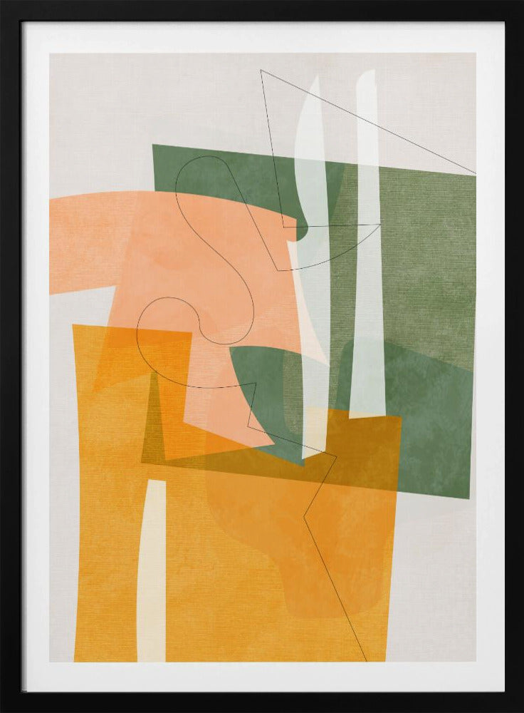 Natuurvriendelijke Terracotta 8 Aquarel Kopie | Poster