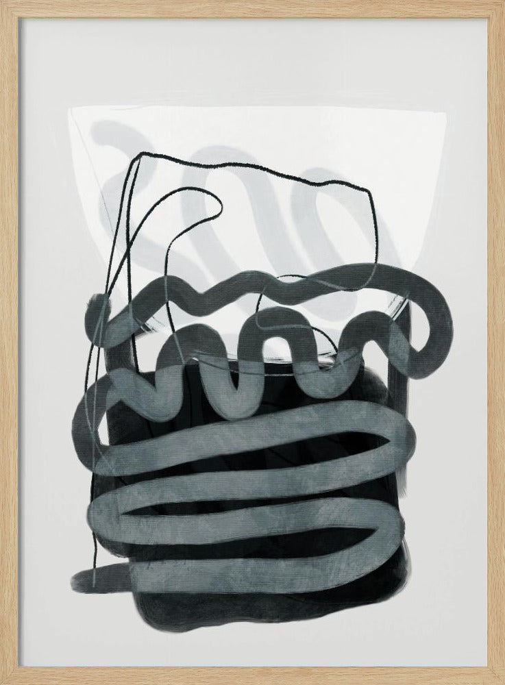 Geschilderde lijnen Swazz 3 Kopie | Poster