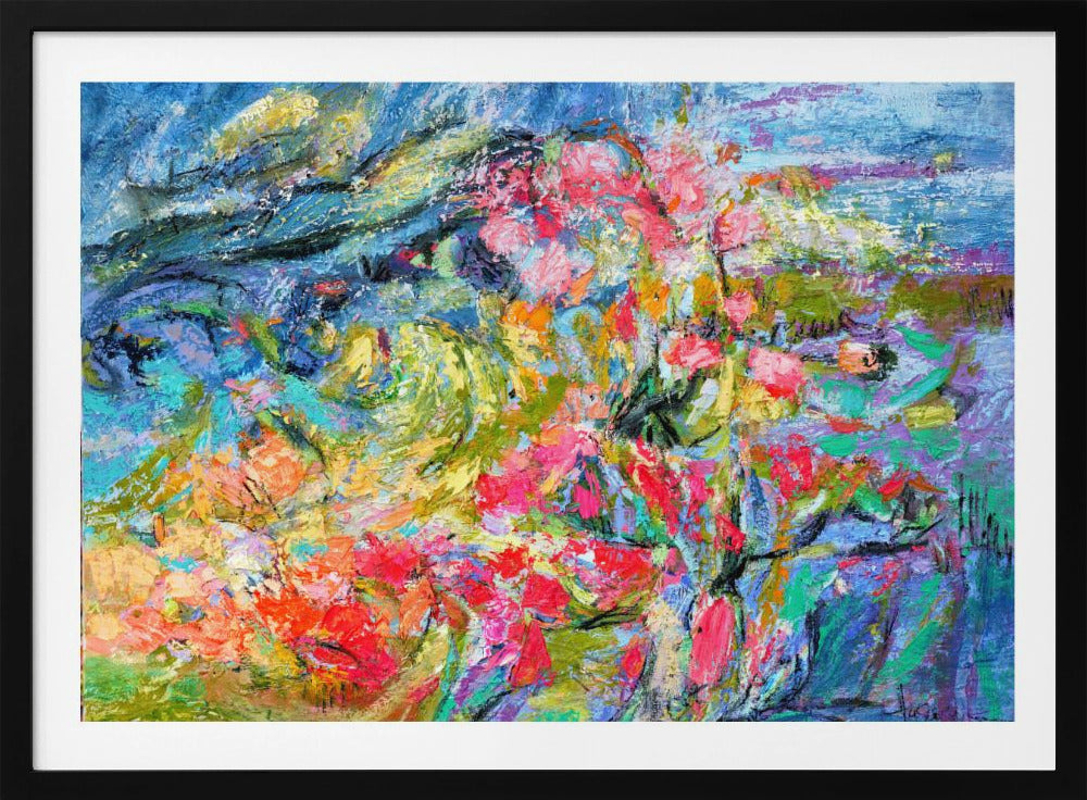 Expressionist Colorful Abstract | Poster