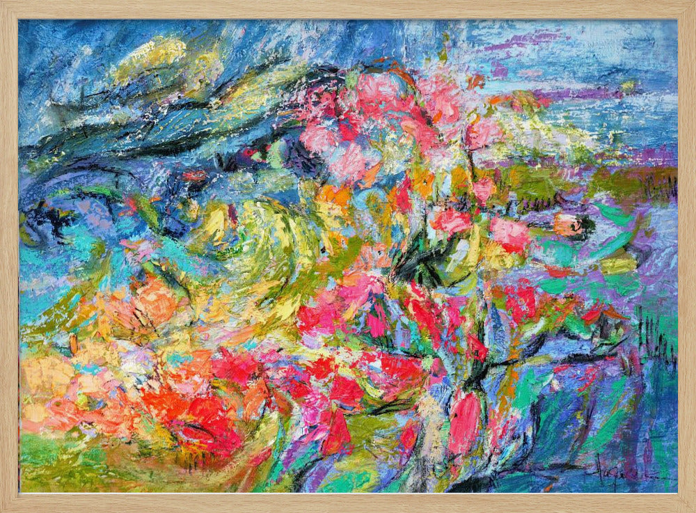 Expressionist Colorful Abstract | Poster
