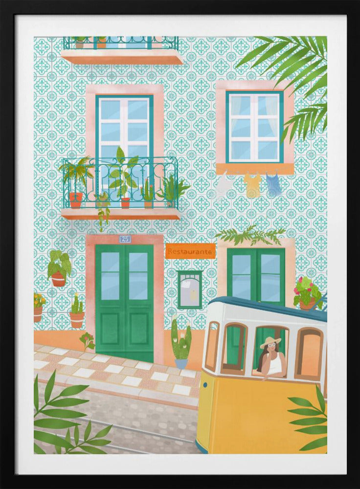 Lissabon-stad, Portugal | Poster