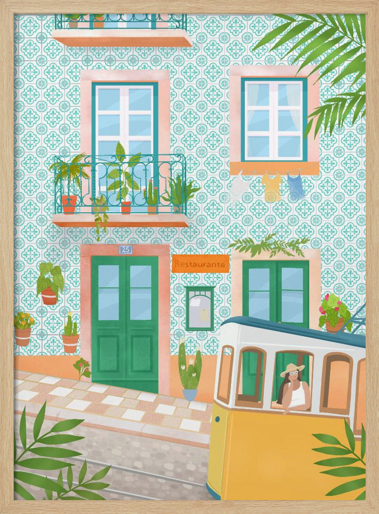 Lissabon-stad, Portugal | Poster