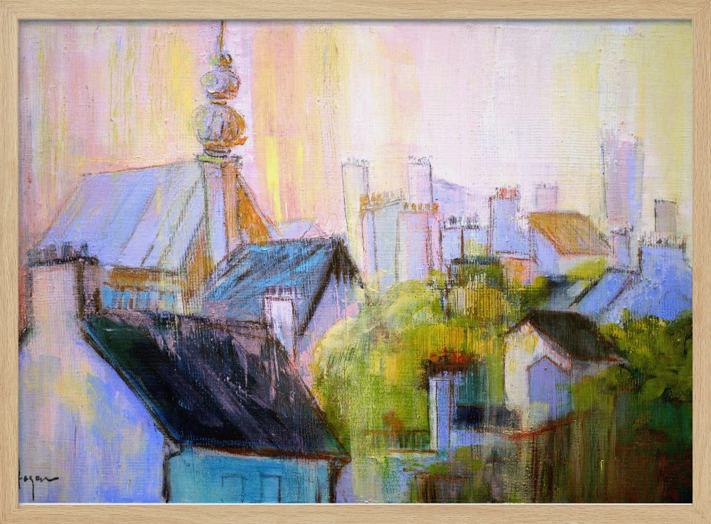 Zonsopgang in Parijs | Poster