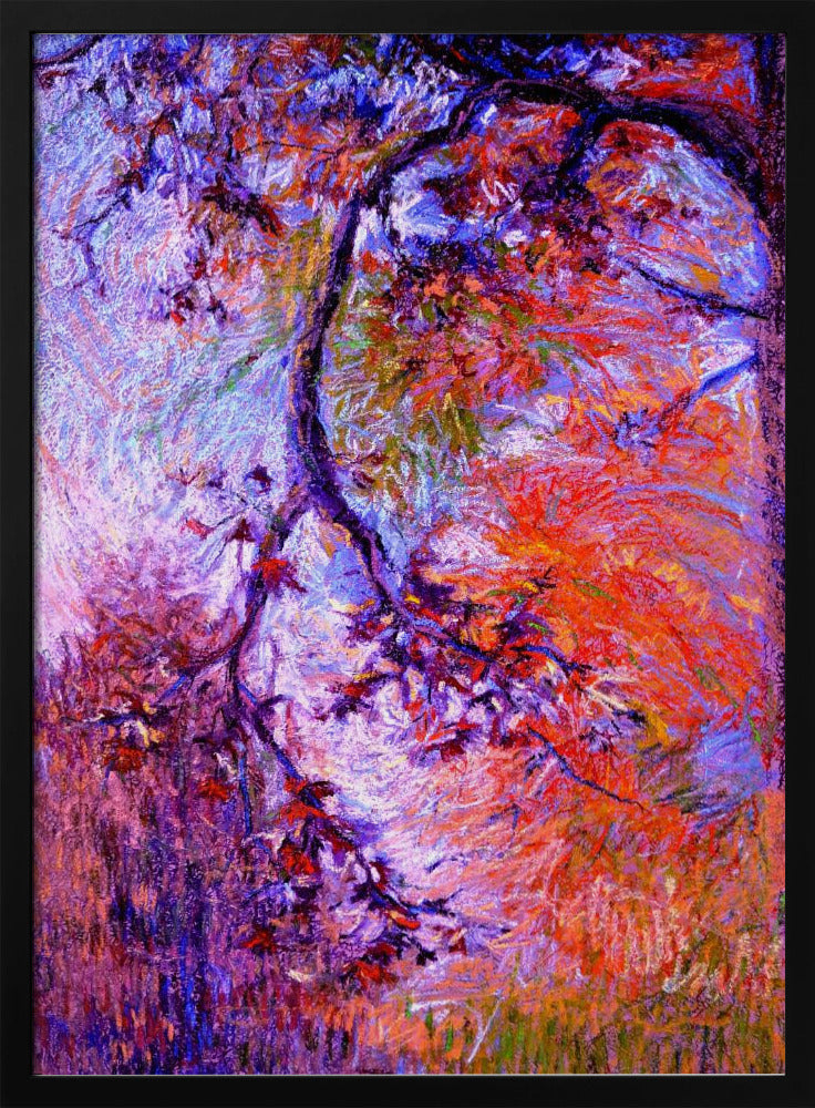 Herfsttakken vlammen | Poster
