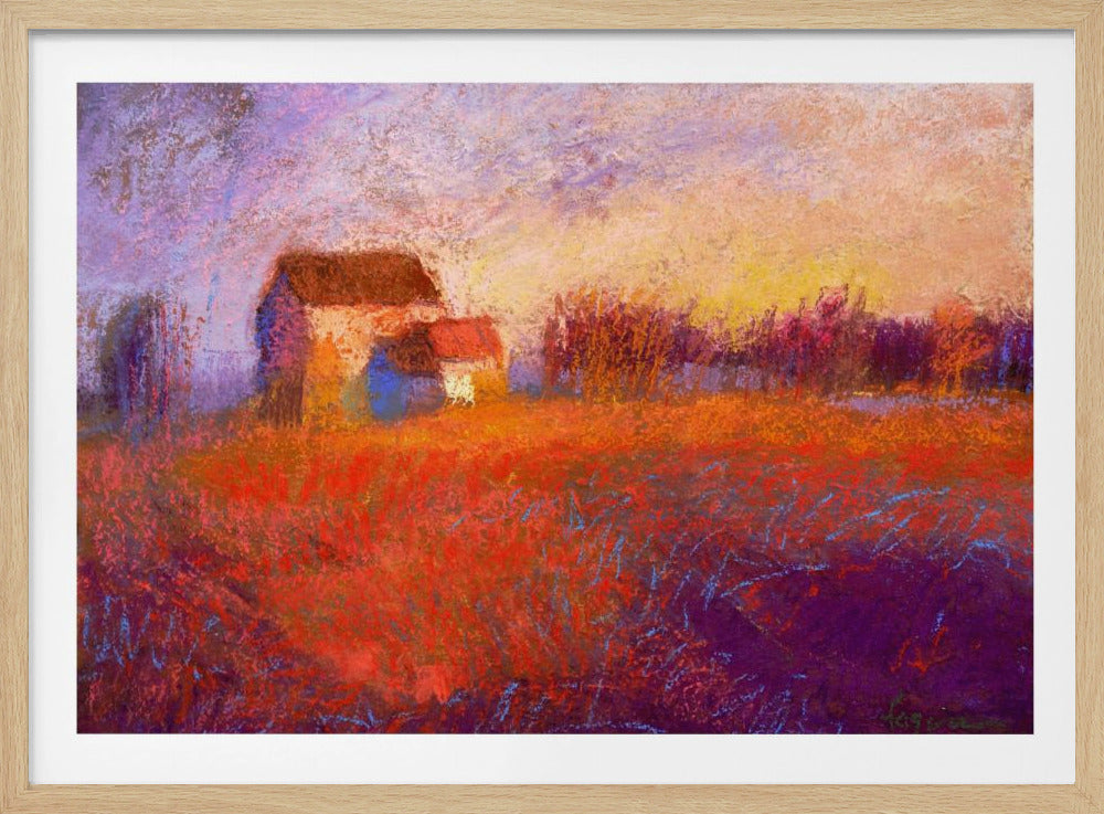 Zonsondergang Sereniteit | Poster