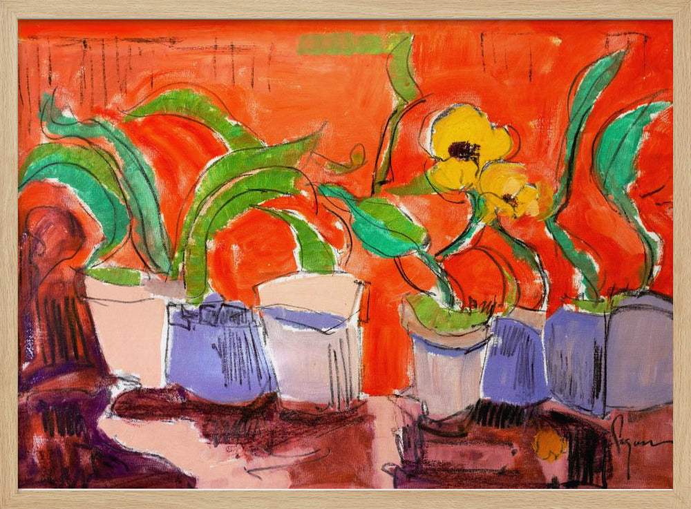 Levendige plantenharmonie | Poster