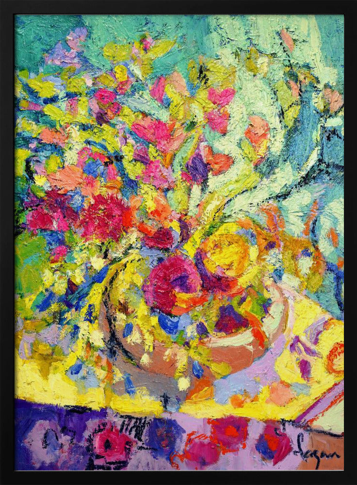 Stralende bloemenharmonie | Poster