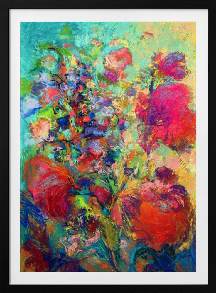 Levendige bloemendroom | Poster