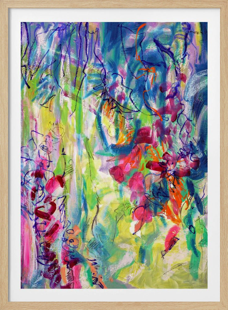 Levendige wervelwind | Poster