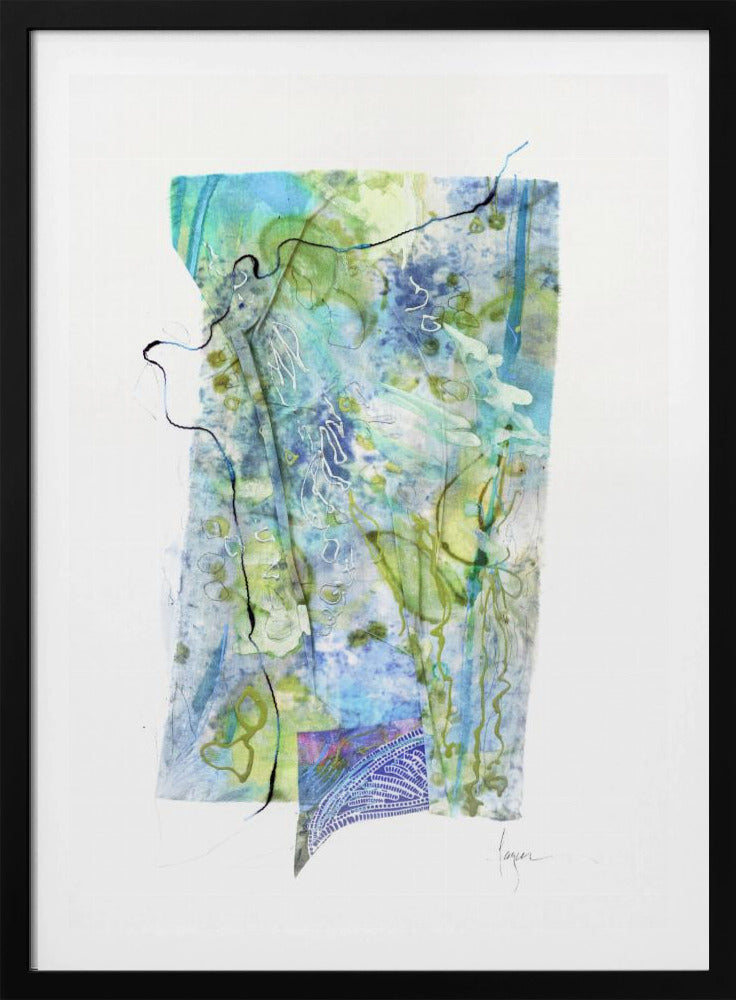 Mystiek waterlandschap | Poster