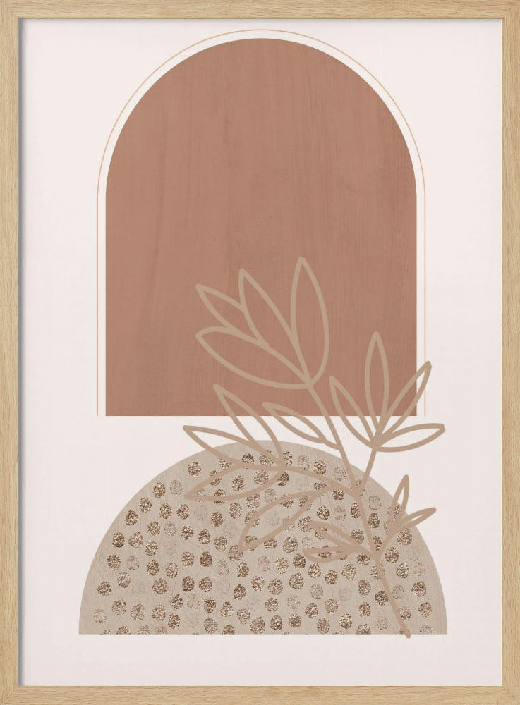 Boho Beige 1 | Poster