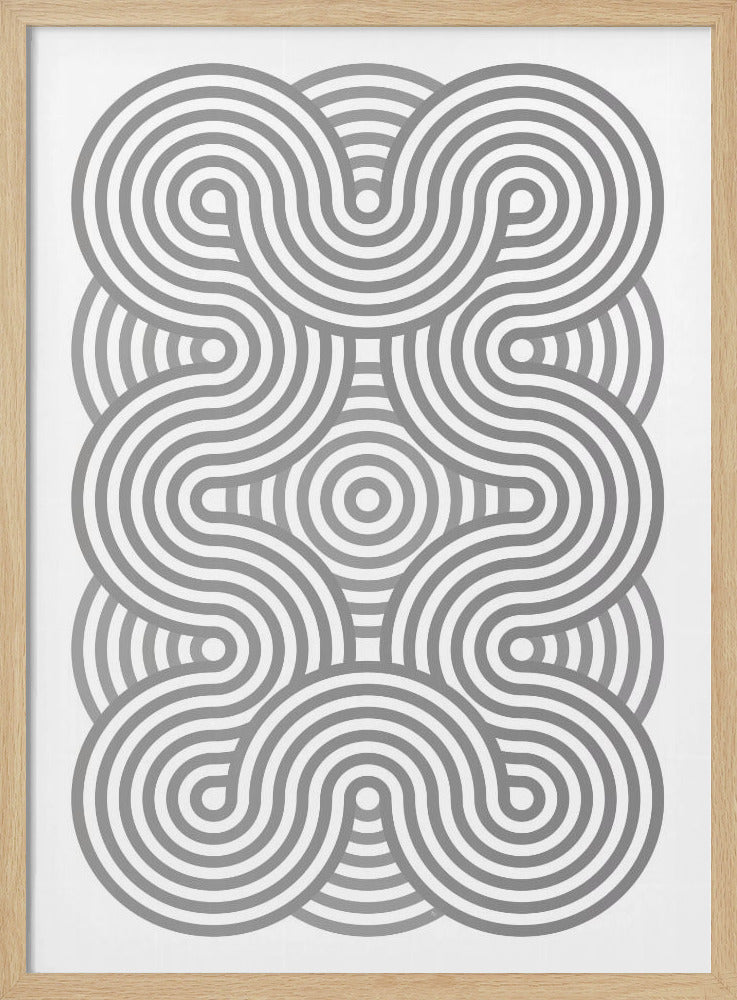 Verweven cirkels | Poster