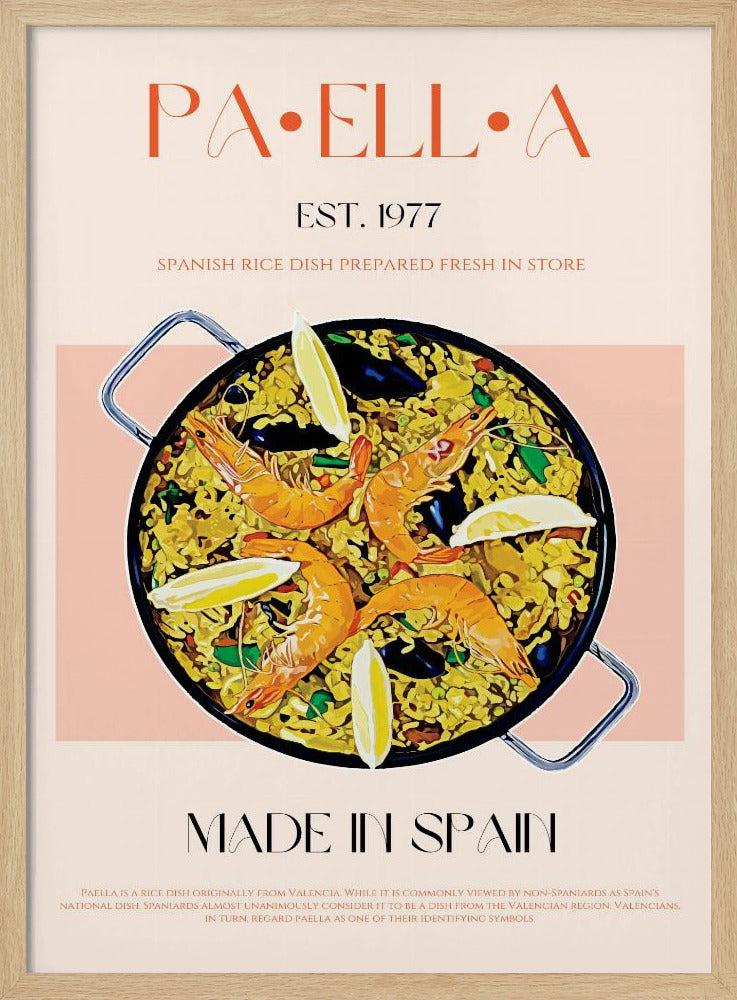 Paella Perfectie | Poster