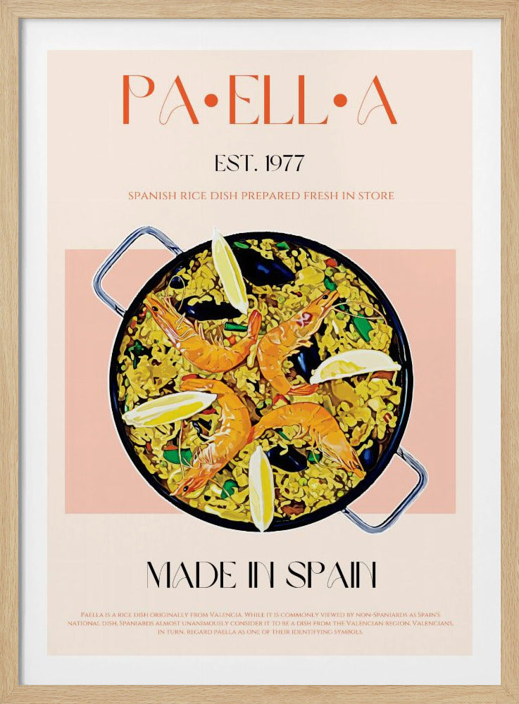Paella Perfectie | Poster
