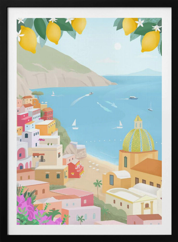 Positano, Italië | Poster