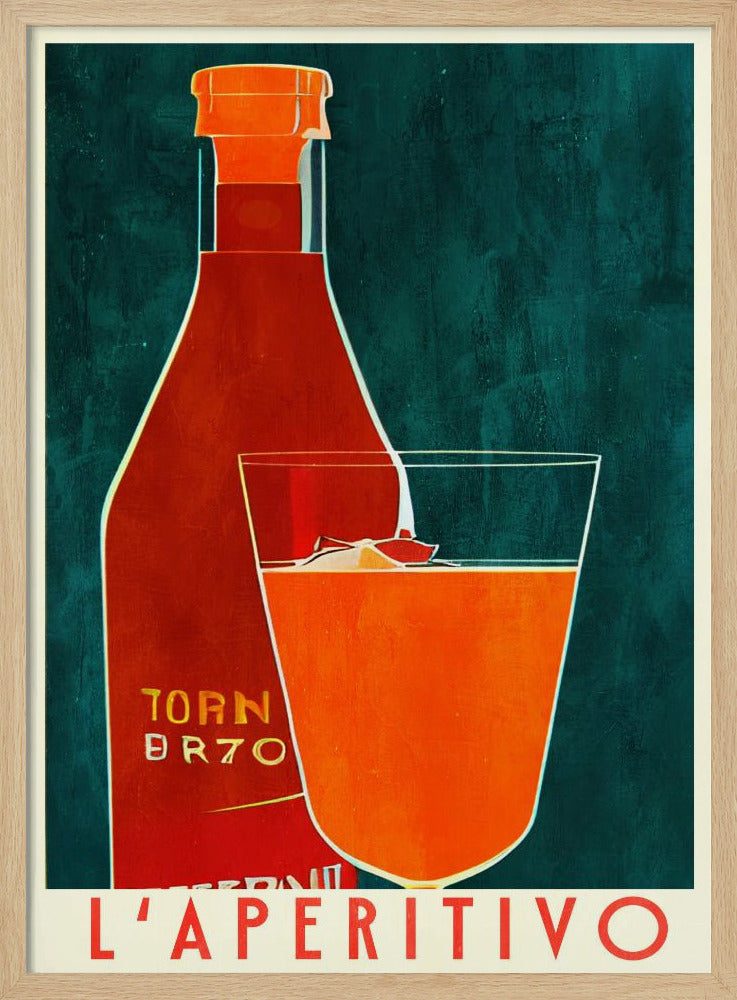 Het aperitief | Poster